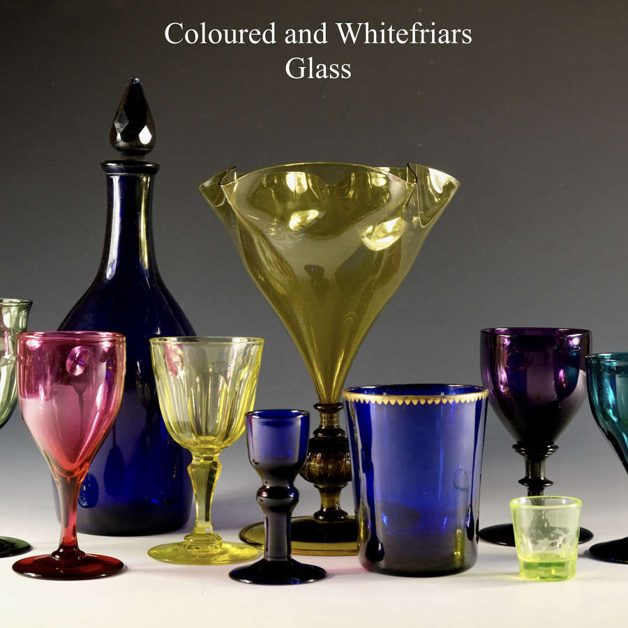 Coloured and Whitefriars Glass