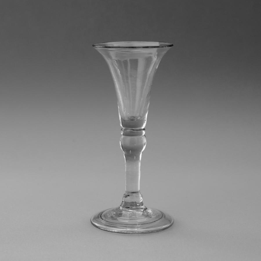 Gin glass English C1750.