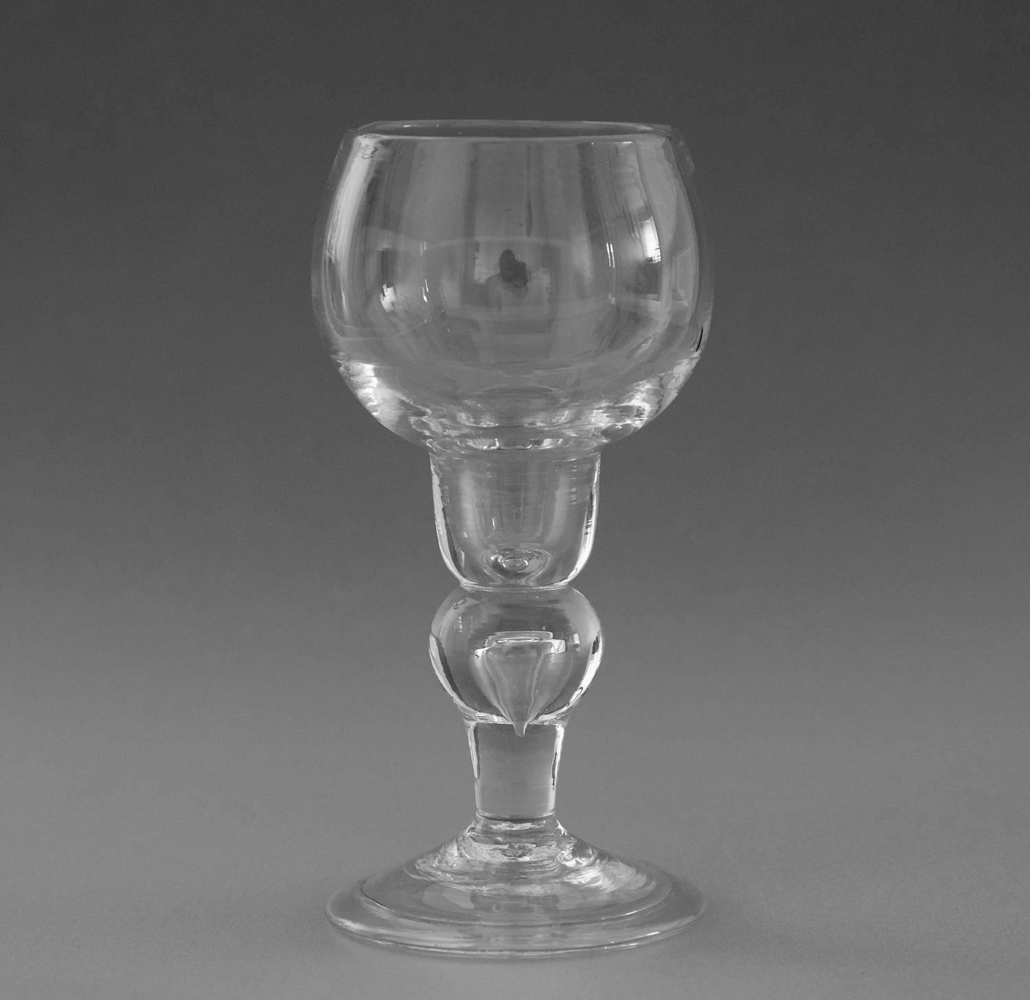 Baluster wine glass C1720