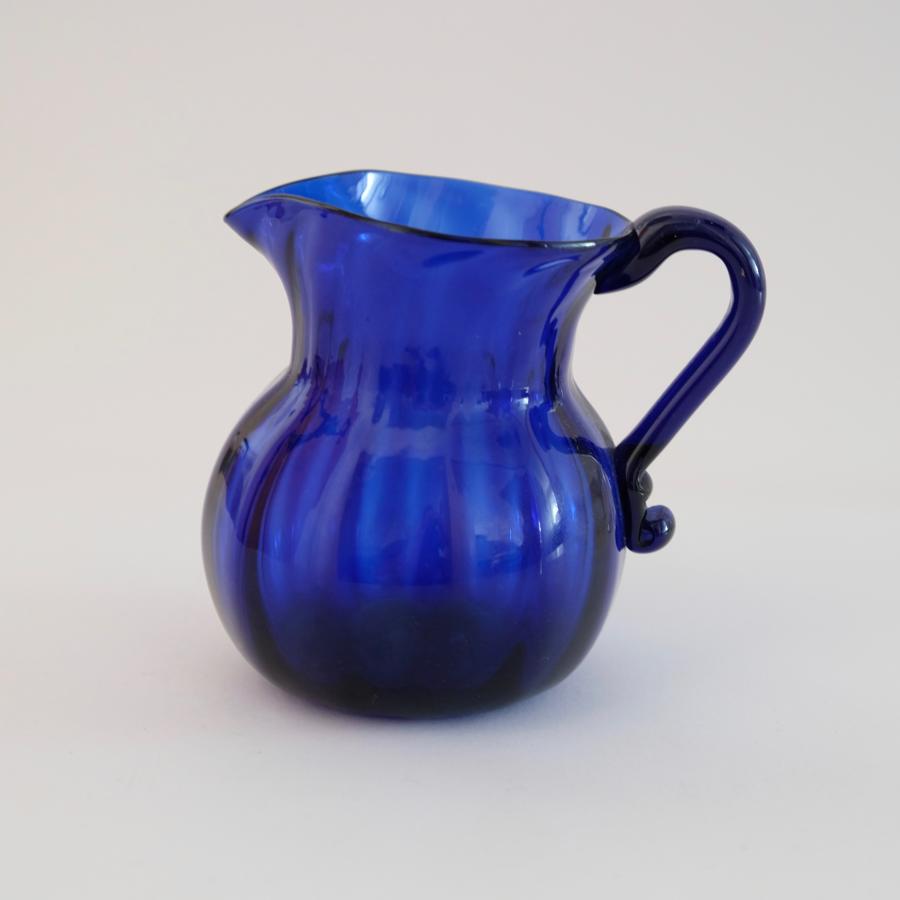 Blue cream jug C1820