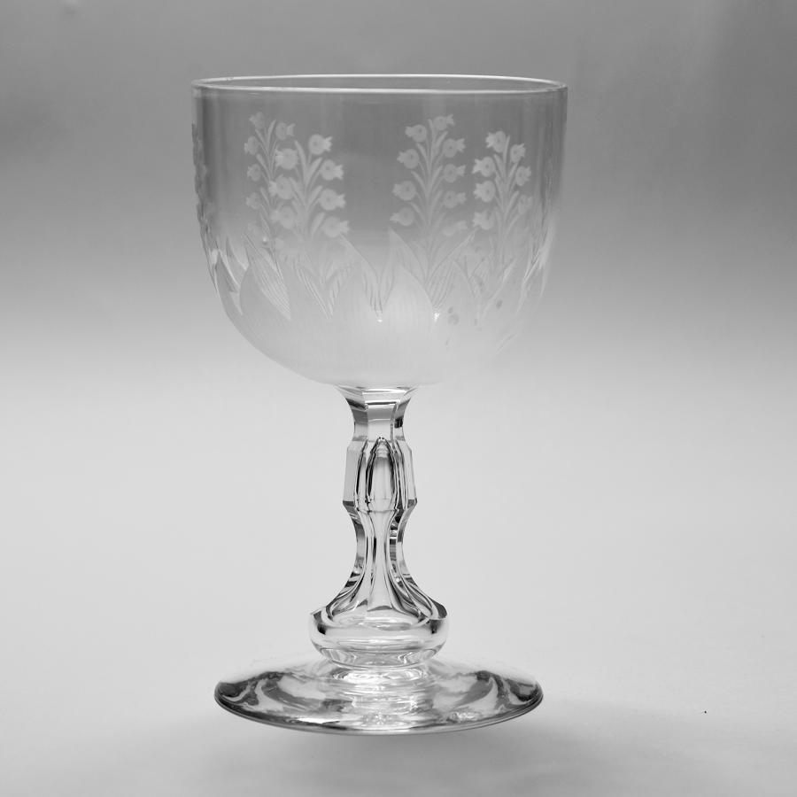 Engraved goblet C1880