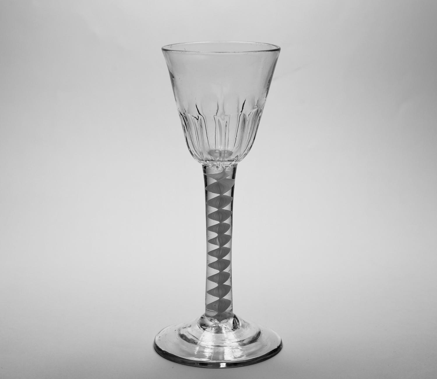 Single series opaque twist wine glass C1765