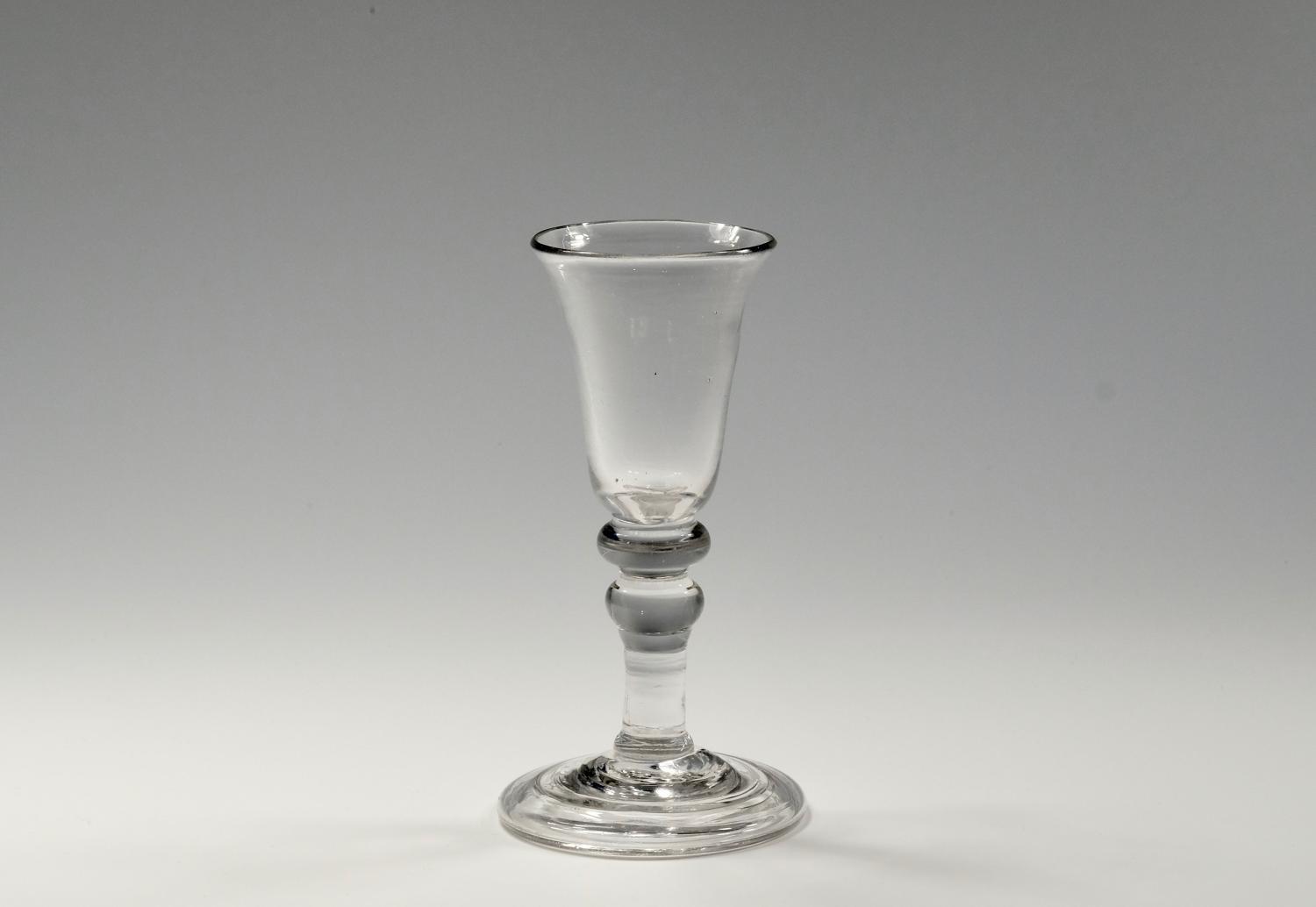 Balustroid gin glass English C1740/50