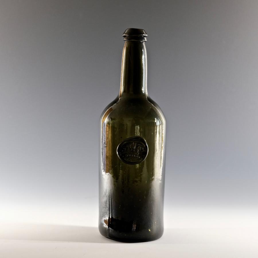 Sealed wine bottle The Hon. Robert Henry Clive C1780