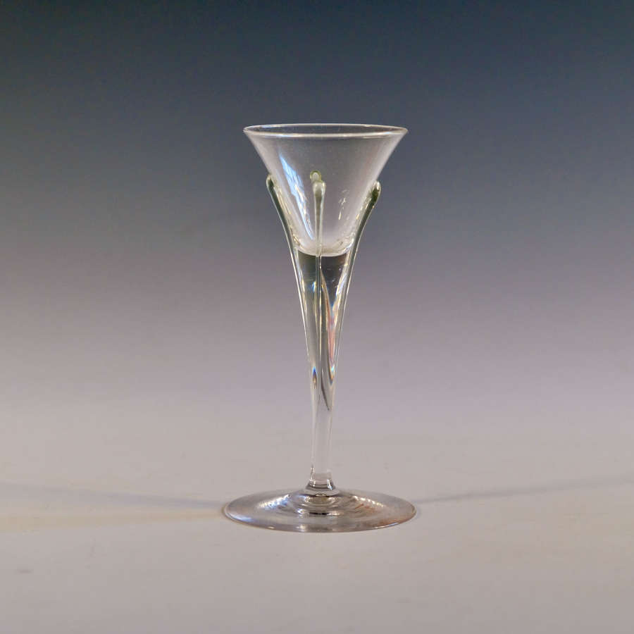 Tear liqueur glass by Harry Powell 1899