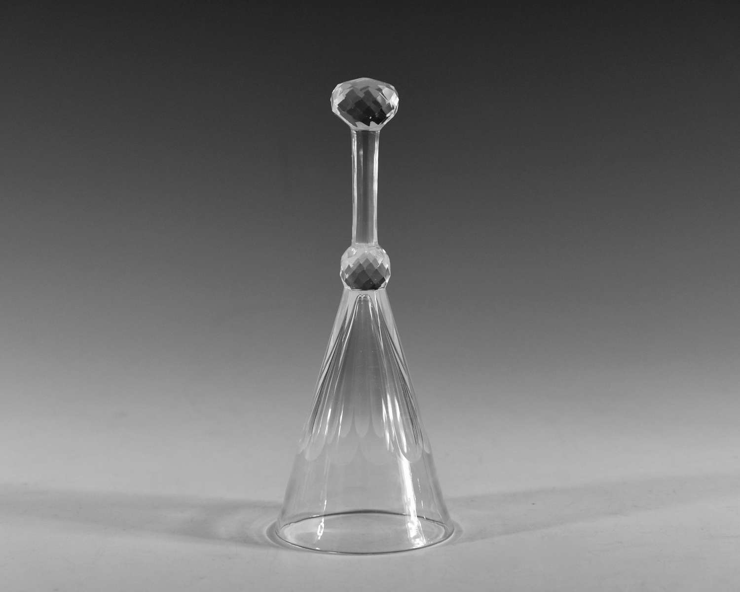 Antique stirrup glass English c1830