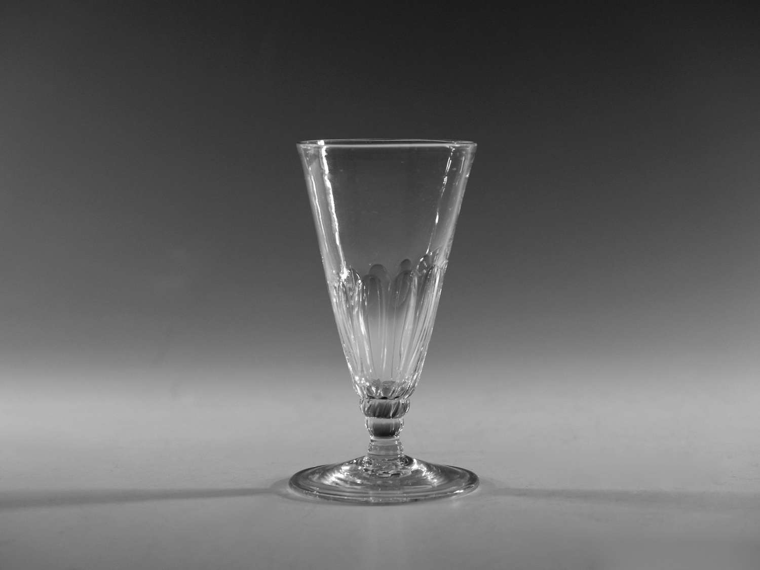 Antique ale glass English c1800