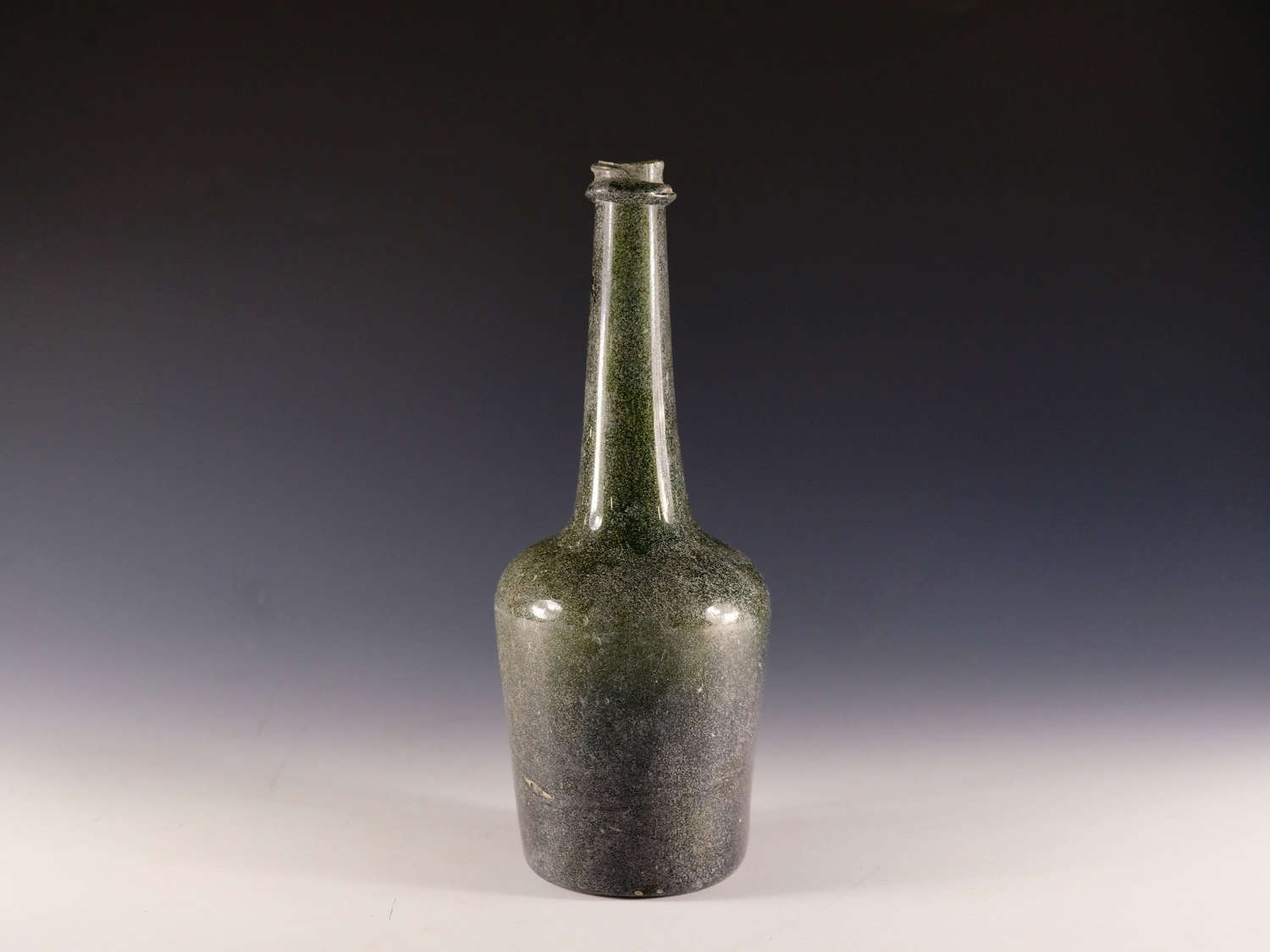Antique glass - Calvados bottle c1760
