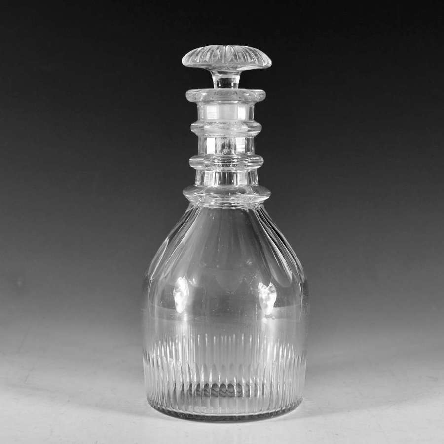 Antique glass Decanter English c1830