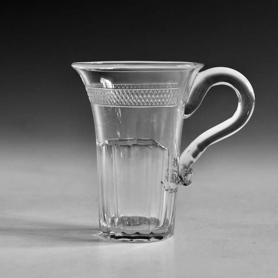 Antique glass - punch glass English c1830