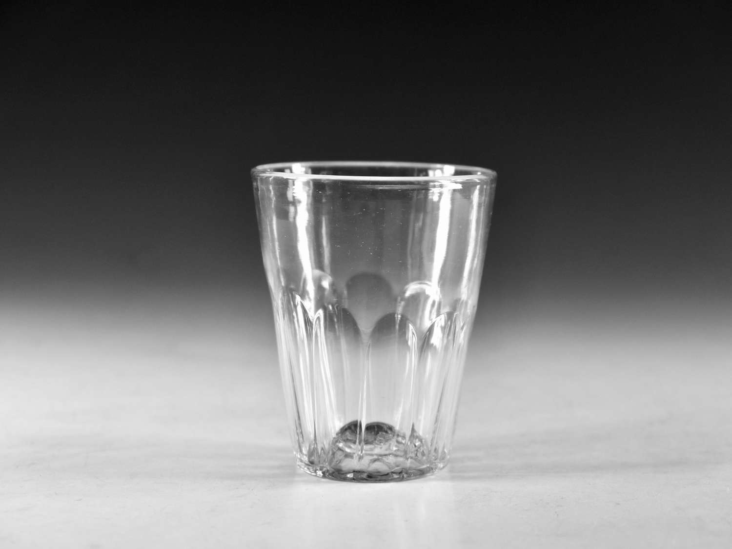 Antique glass - tumbler English c1800