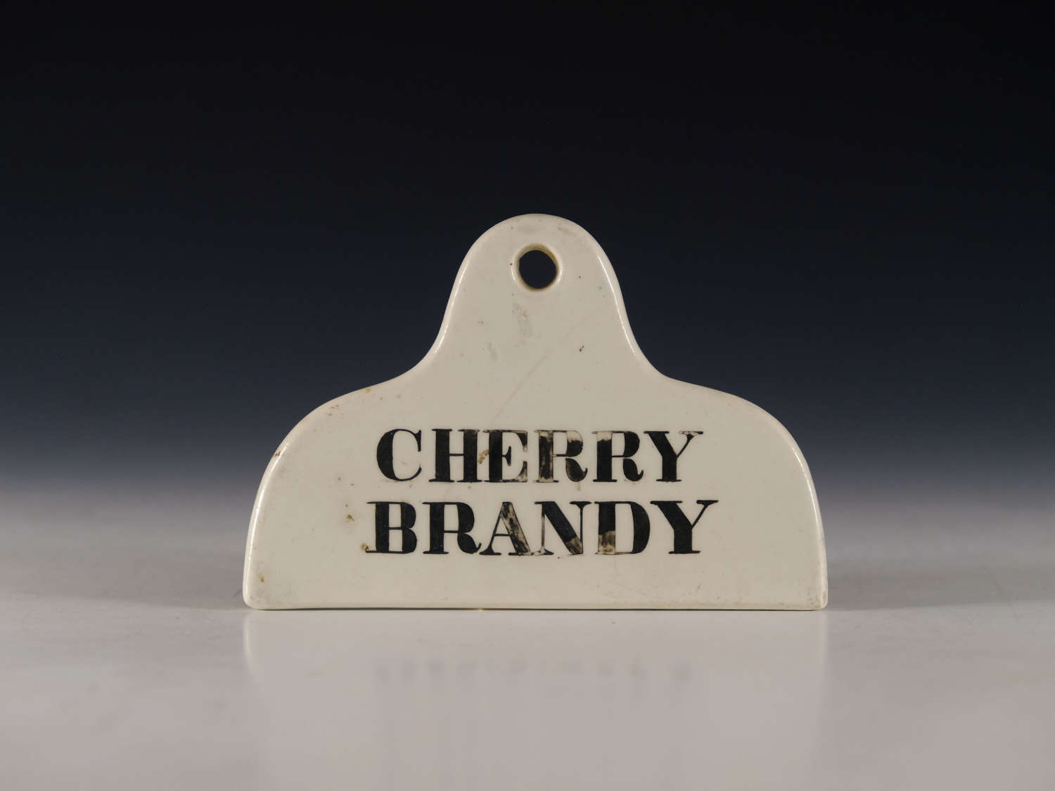 Bin label Cherry Brandy English Mid 19th century