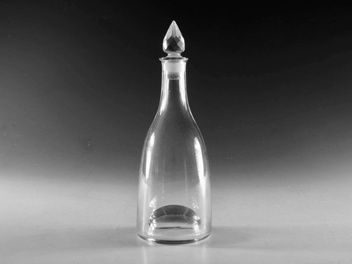 Antique glass decanter English c1765