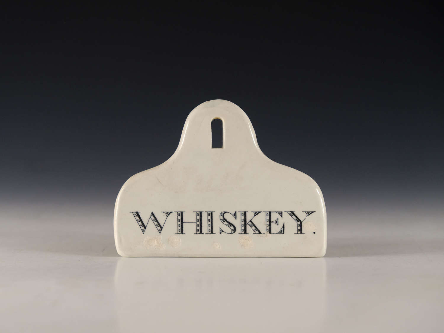 Bin label Whiskey mid 19th century