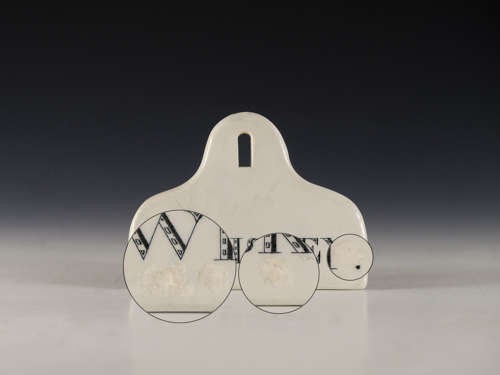 Bin label Whiskey mid 19th century