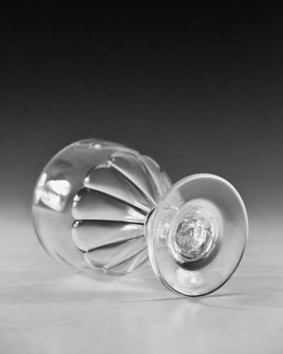 Antique glass rummer English c1810