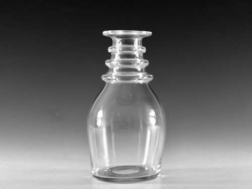 Carafe with three neck rings c1820