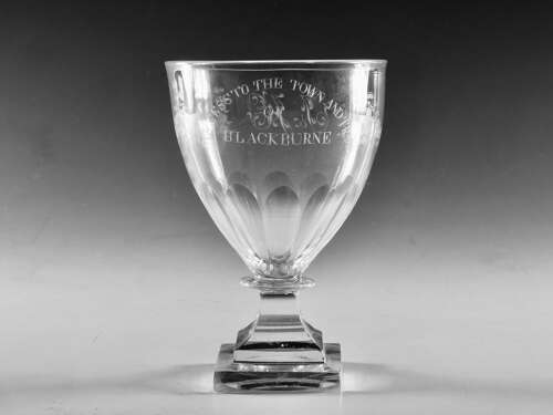 Antique glass - rummer English c1800