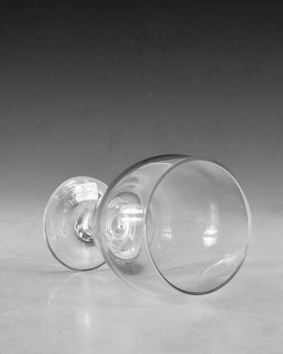 Antique glass - cup bowl rummer English c1830