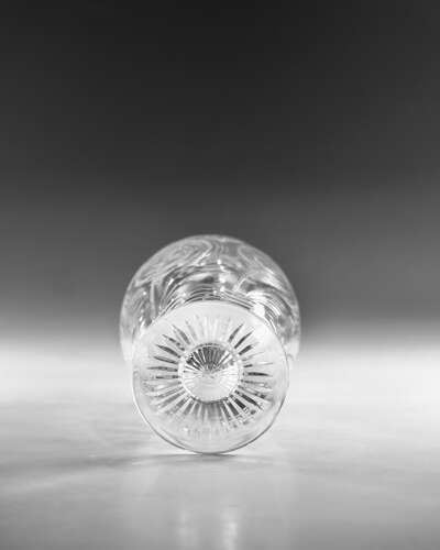 Antique intaglio decanters Stevens & Williams c1900