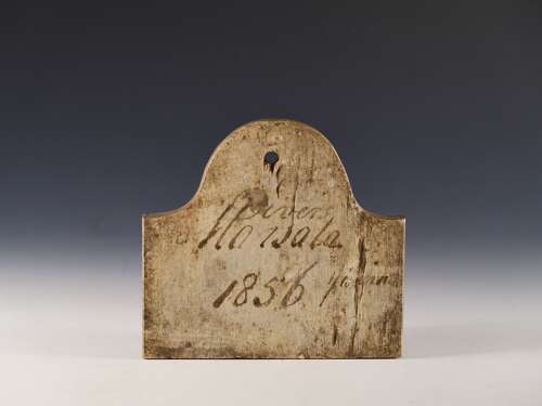 Antique bin label Marsala Mid 19th century