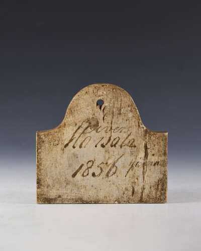 Antique bin label Marsala Mid 19th century