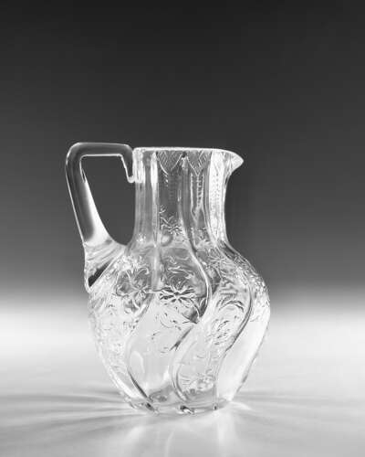 Antique jug Stevens & Williams c1900